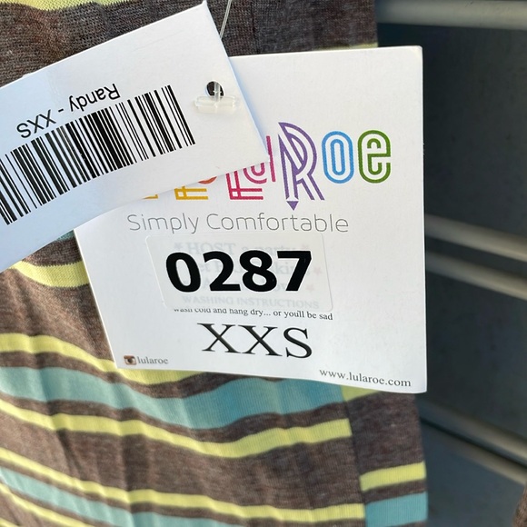 LLR - Striped Printed Randy Top-#0287 - Picture 6 of 12